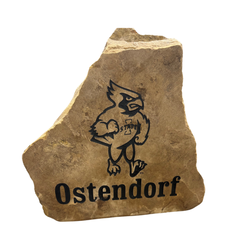 Personalized ISU Engraved Stone - Image 3