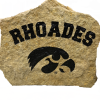 Personalized Iowa Hawkeyes Stone