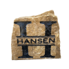 Large Personalized Monogram Engraved Stone - Image 6