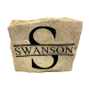 Large Personalized Monogram Engraved Stone - Image 3
