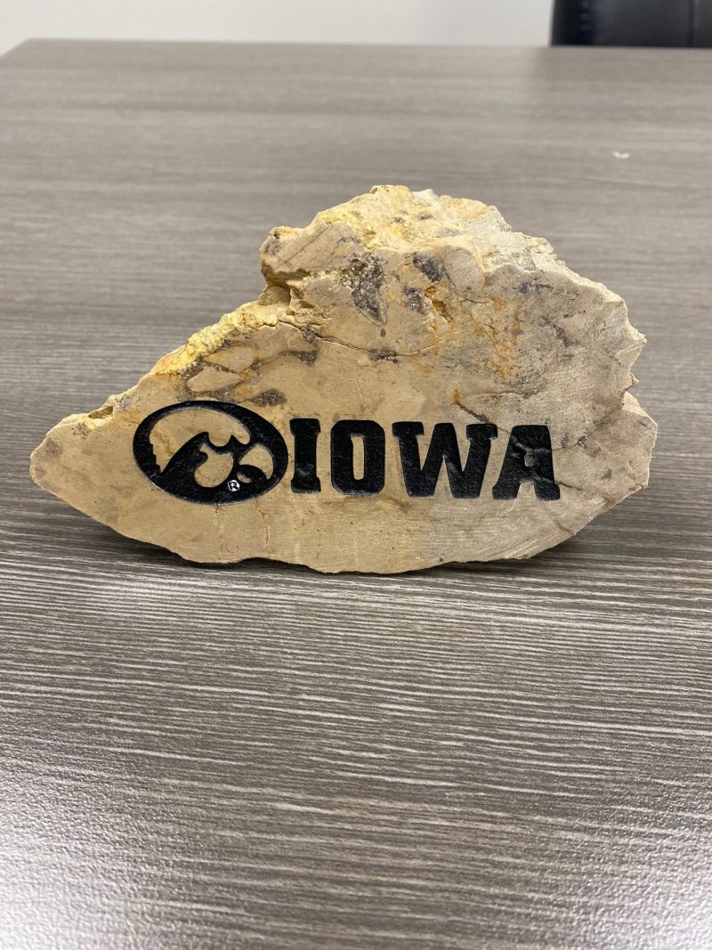 University of Iowa Hawkeyes Paperweight Engraved Stone - Image 7