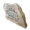 Grandma's Love Grows Here Engraved Stone - Image 2