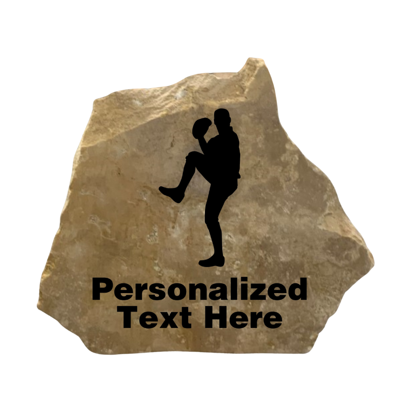 Personalized Baseball Engraved Stone - Image 3