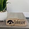 Personalized University of Iowa Nameplate