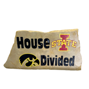 House Divided Engraved Stone