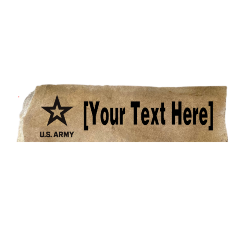 Personalized US Army Desk Nameplate