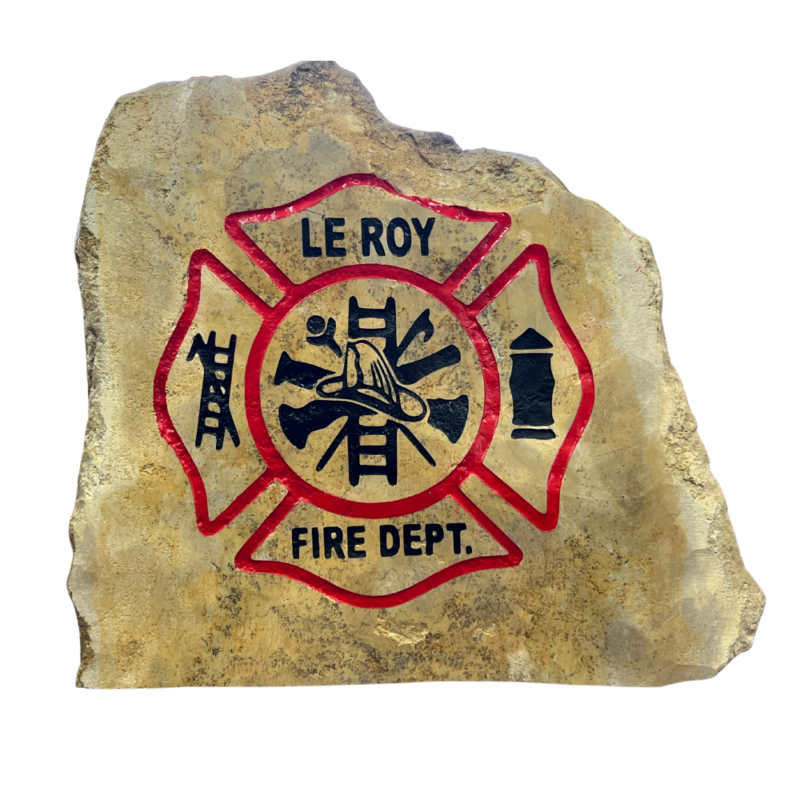 Personalized Firefighter Engraved Stone - Image 7